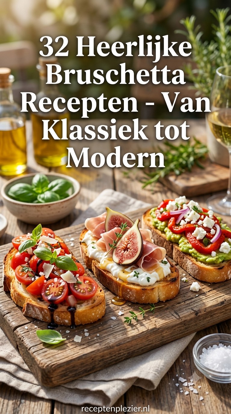 32 Heerlijke Bruschetta Recepten - Van Klassiek tot Modern