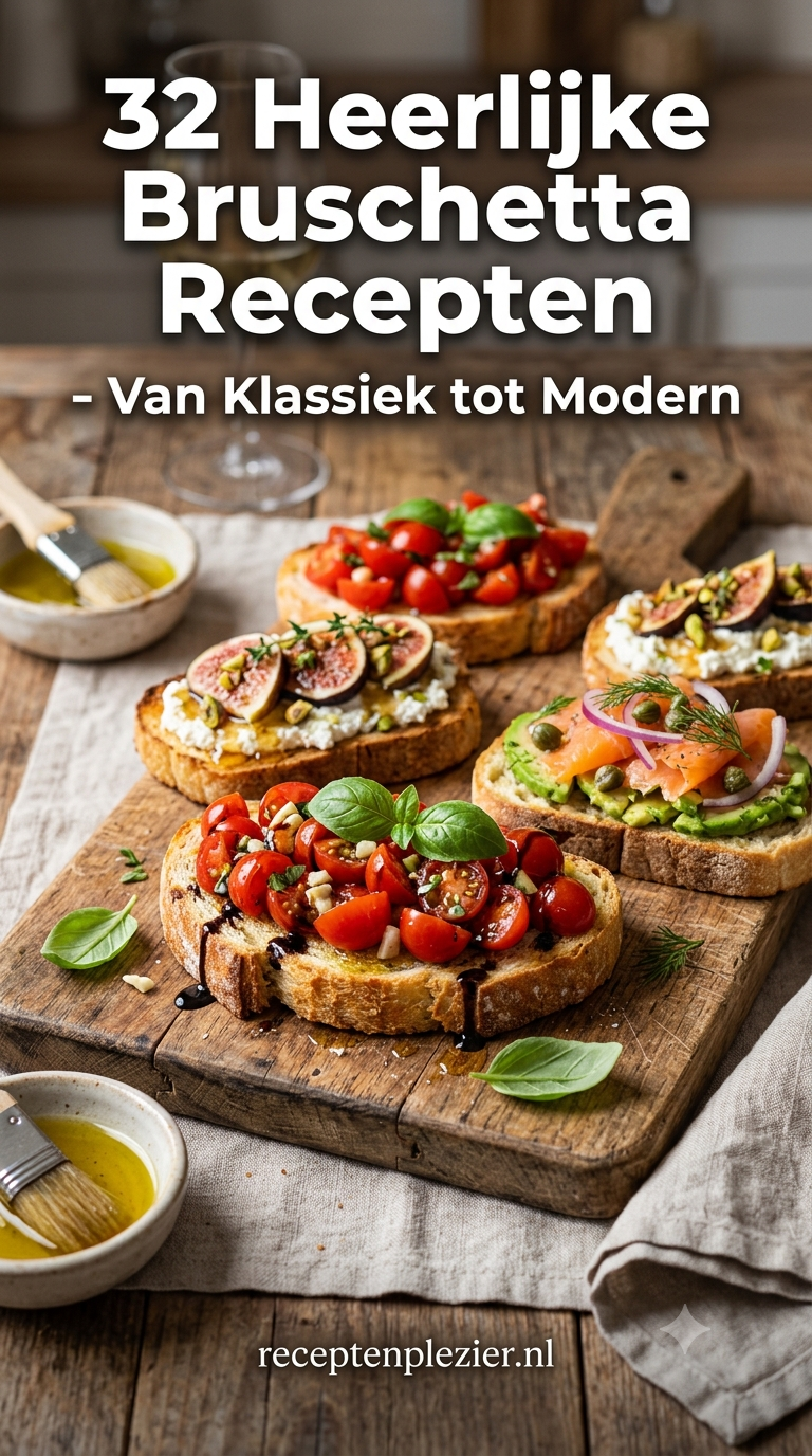 32 Heerlijke Bruschetta Recepten - Van Klassiek tot Modern