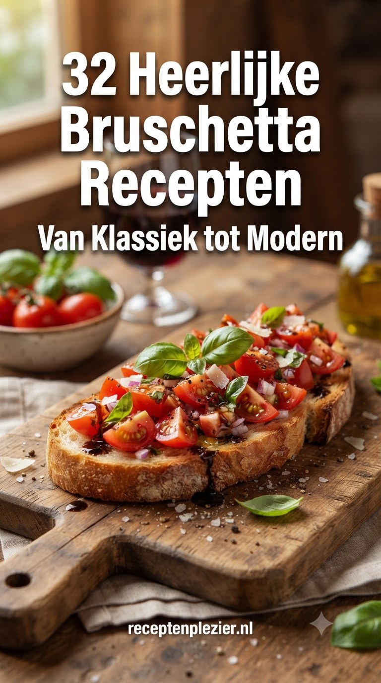 32 Heerlijke Bruschetta Recepten - Van Klassiek tot Modern