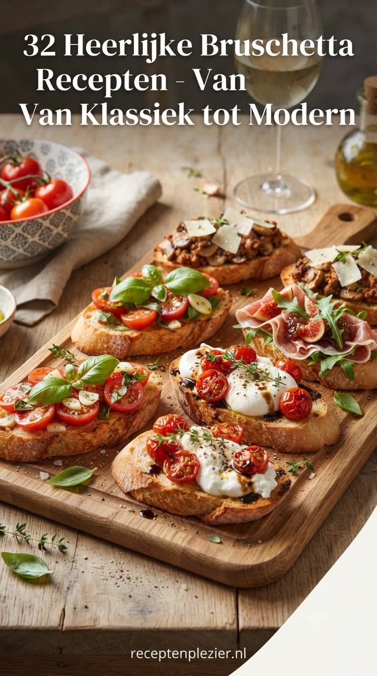 32 Heerlijke Bruschetta Recepten - Van Klassiek tot Modern