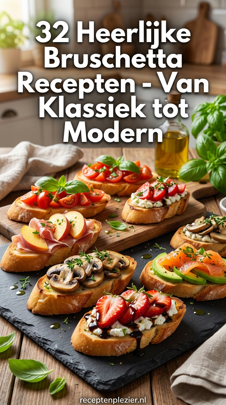 32 Heerlijke Bruschetta Recepten - Van Klassiek tot Modern