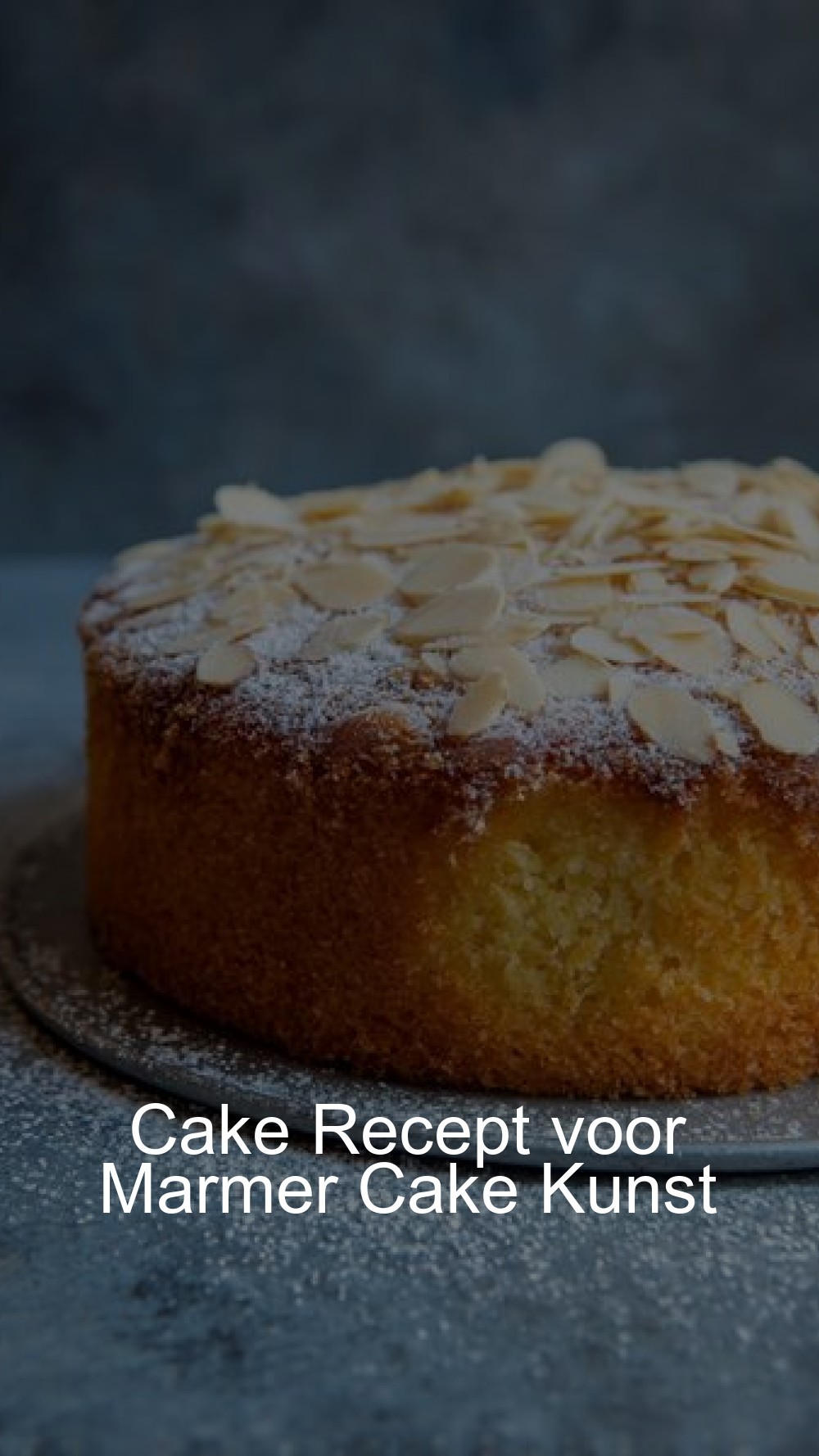 Cake Recept voor Marmer Cake Kunst
