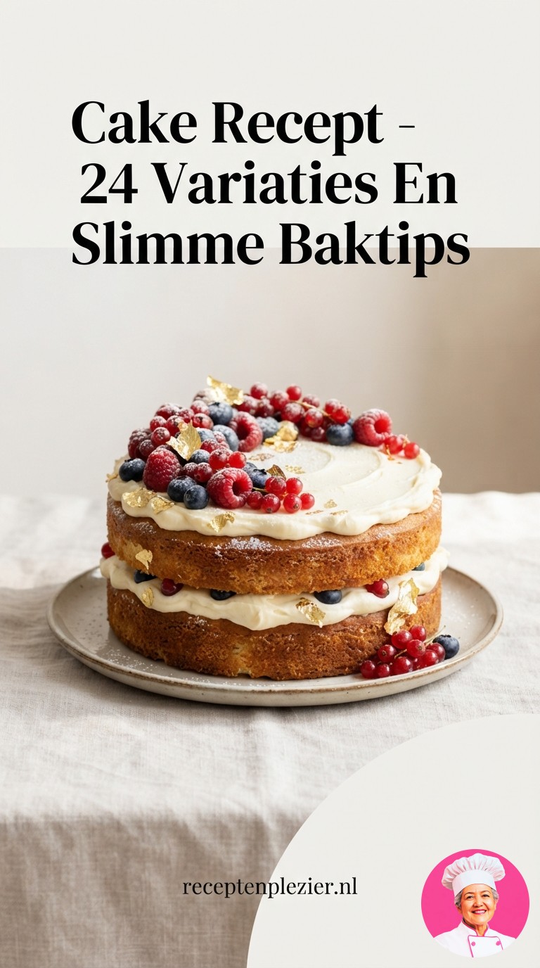 Cake Recept - 24 Variaties En Slimme Baktips