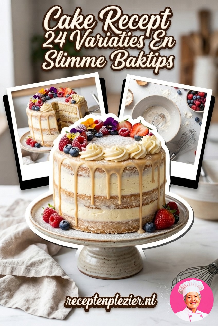 Cake Recept - 24 Variaties En Slimme Baktips