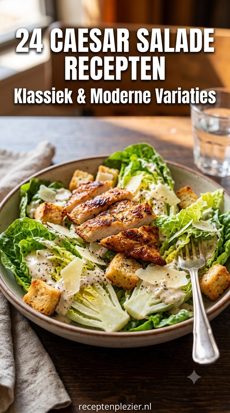 24 Caesar Salade Recepten - Klassiek & Moderne Variaties