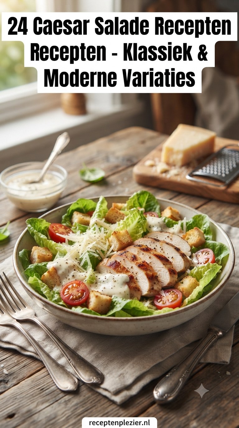 24 Caesar Salade Recepten - Klassiek & Moderne Variaties