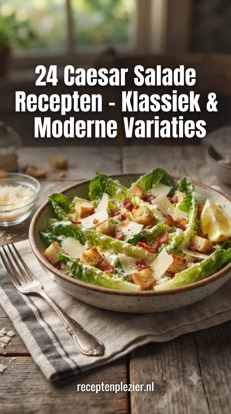 24 Caesar Salade Recepten - Klassiek & Moderne Variaties