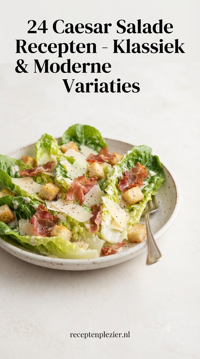 24 Caesar Salade Recepten - Klassiek & Moderne Variaties