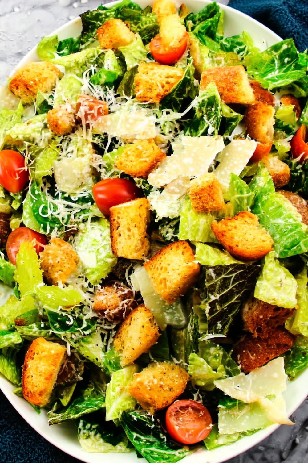 Verse Groenten en Gouden Croutons