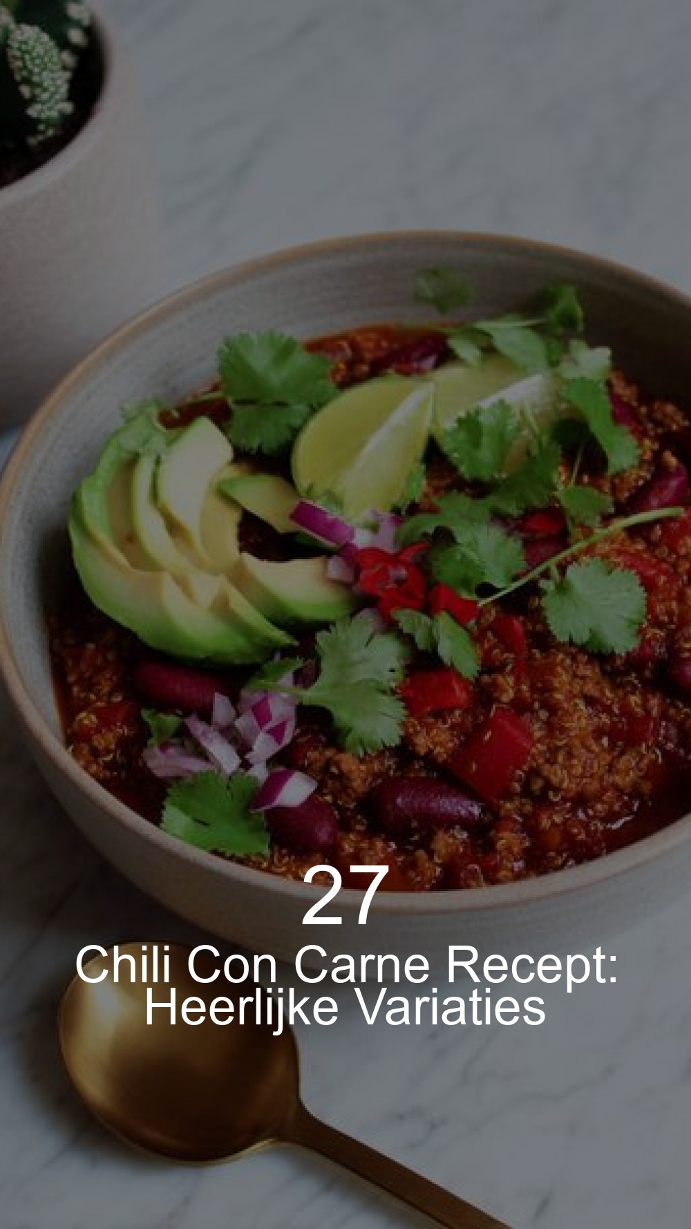 Chili Con Carne Recept: 27 Heerlijke Variaties