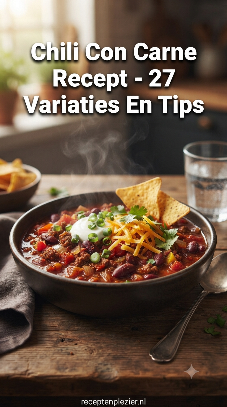 Chili Con Carne Recept - 27 Variaties En Tips