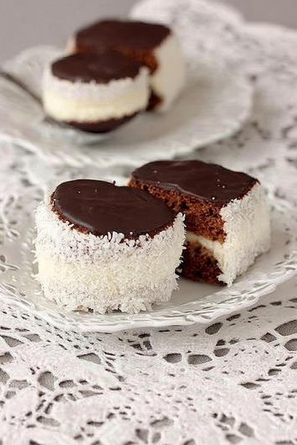 Elegante Kokos Chocolade Blokjes