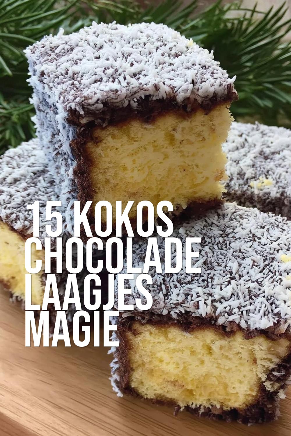 Kokos Chocolade Laagjes Magie