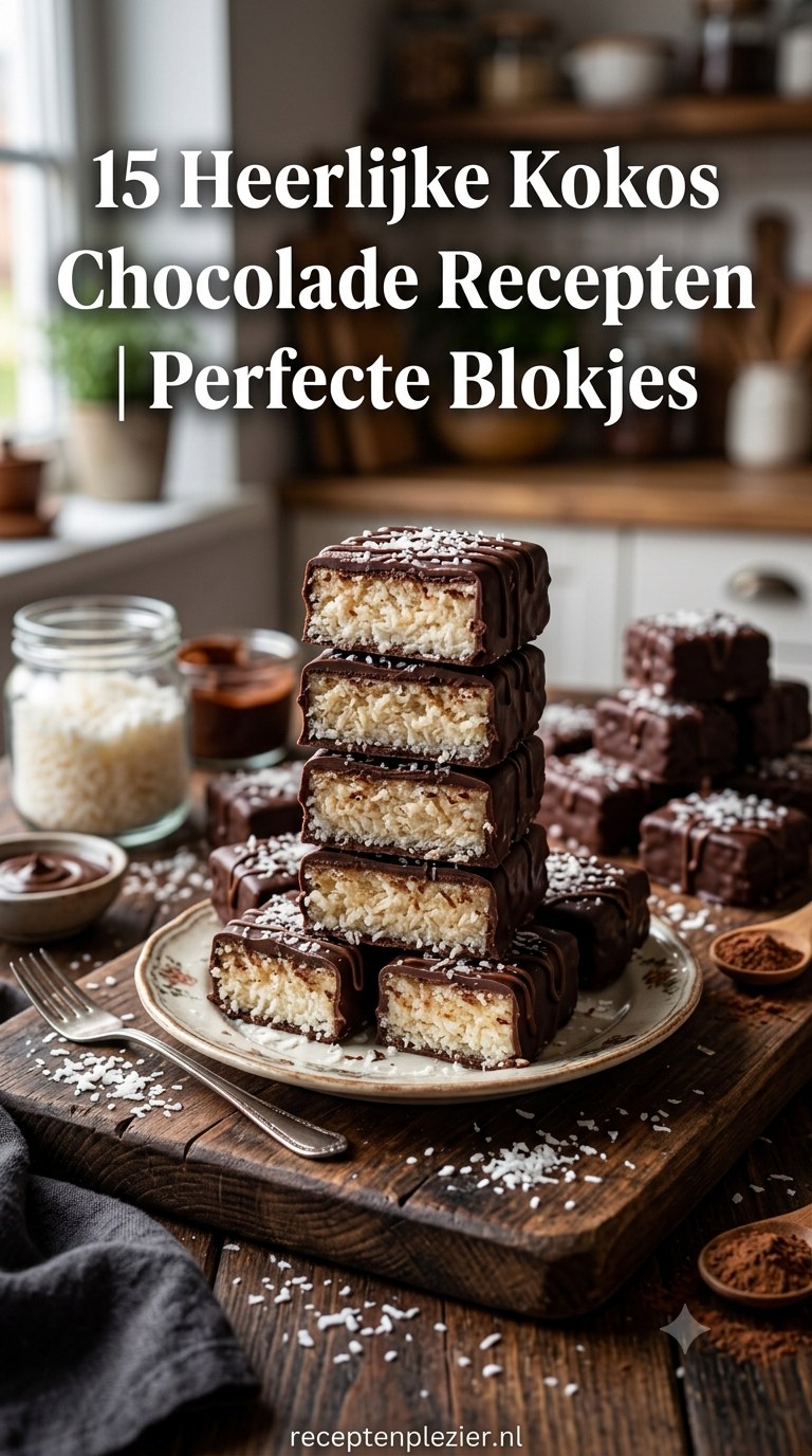 15 Heerlijke Kokos Chocolade Recepten | Perfecte Blokjes