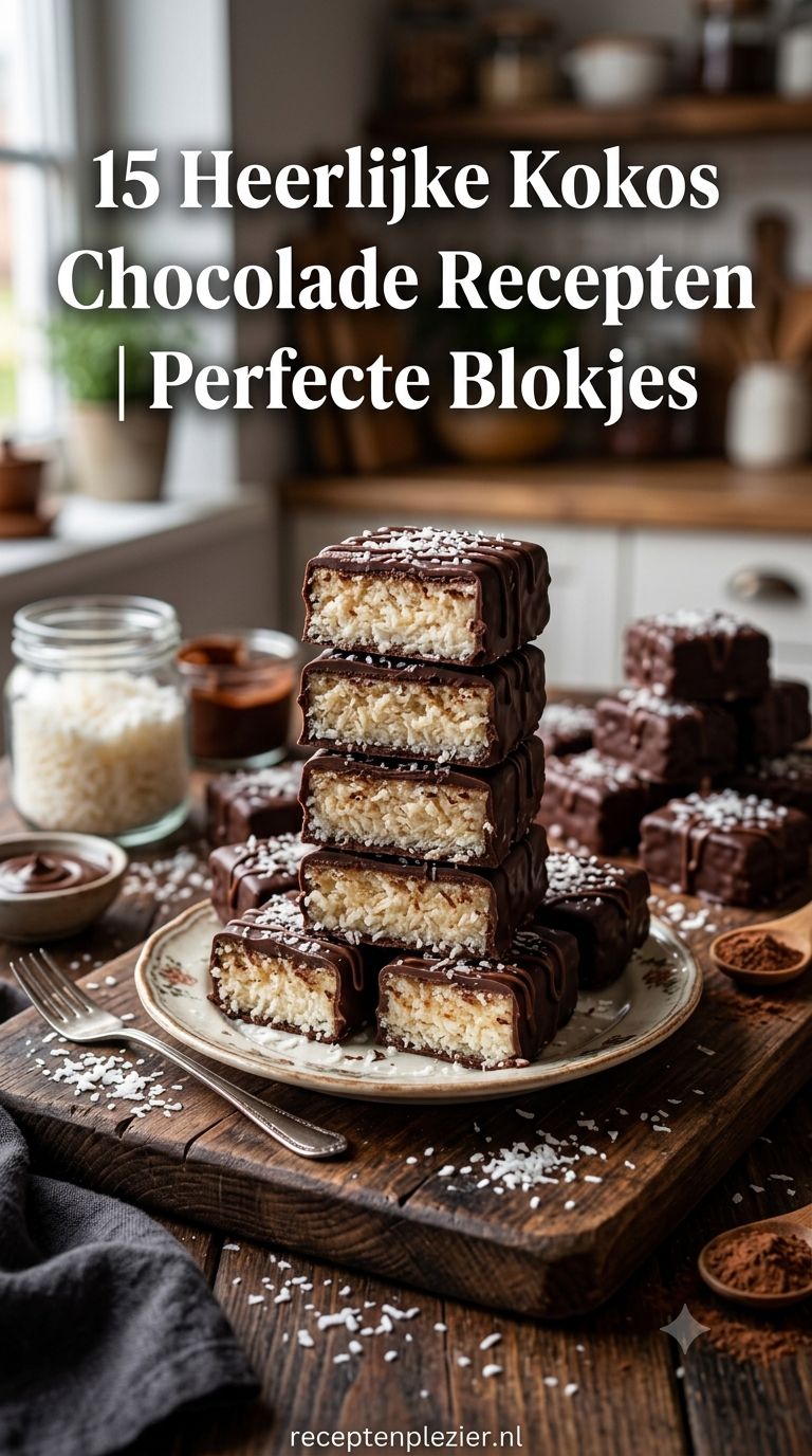15 Heerlijke Kokos Chocolade Recepten | Perfecte Blokjes
