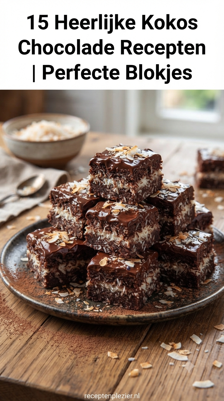 15 Heerlijke Kokos Chocolade Recepten | Perfecte Blokjes