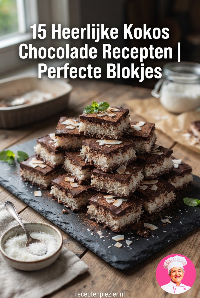 15 Heerlijke Kokos Chocolade Recepten | Perfecte Blokjes