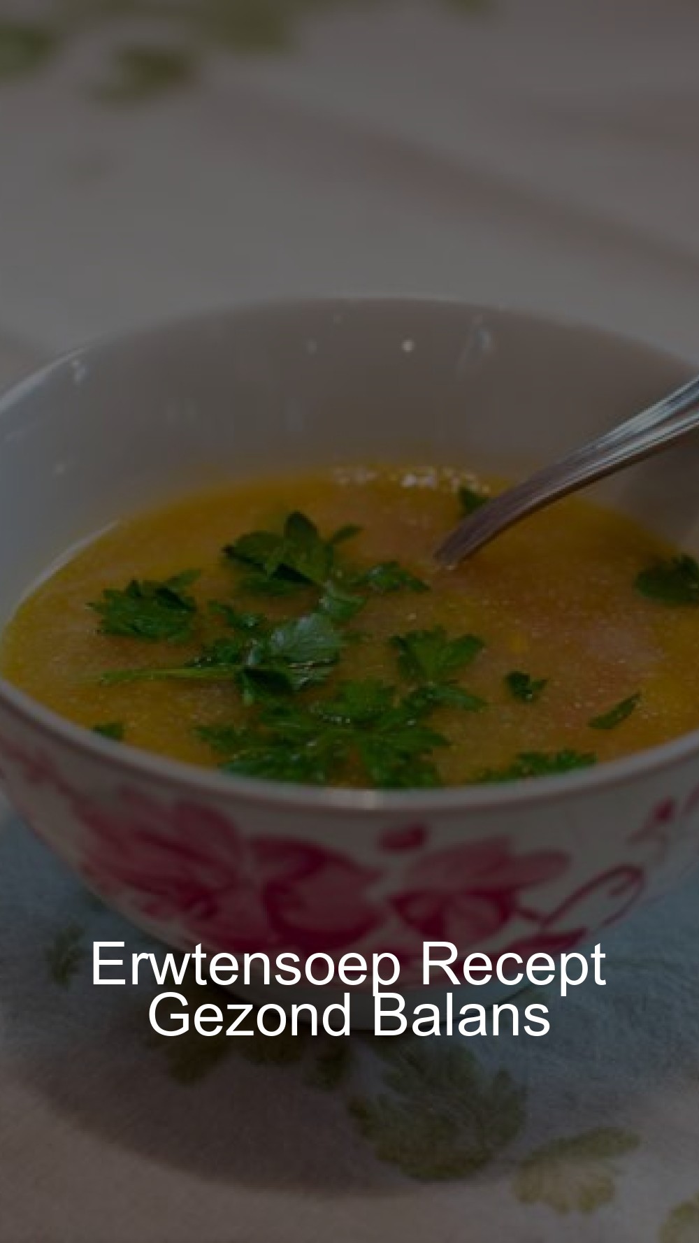 Erwtensoep Recept Gezond Balans