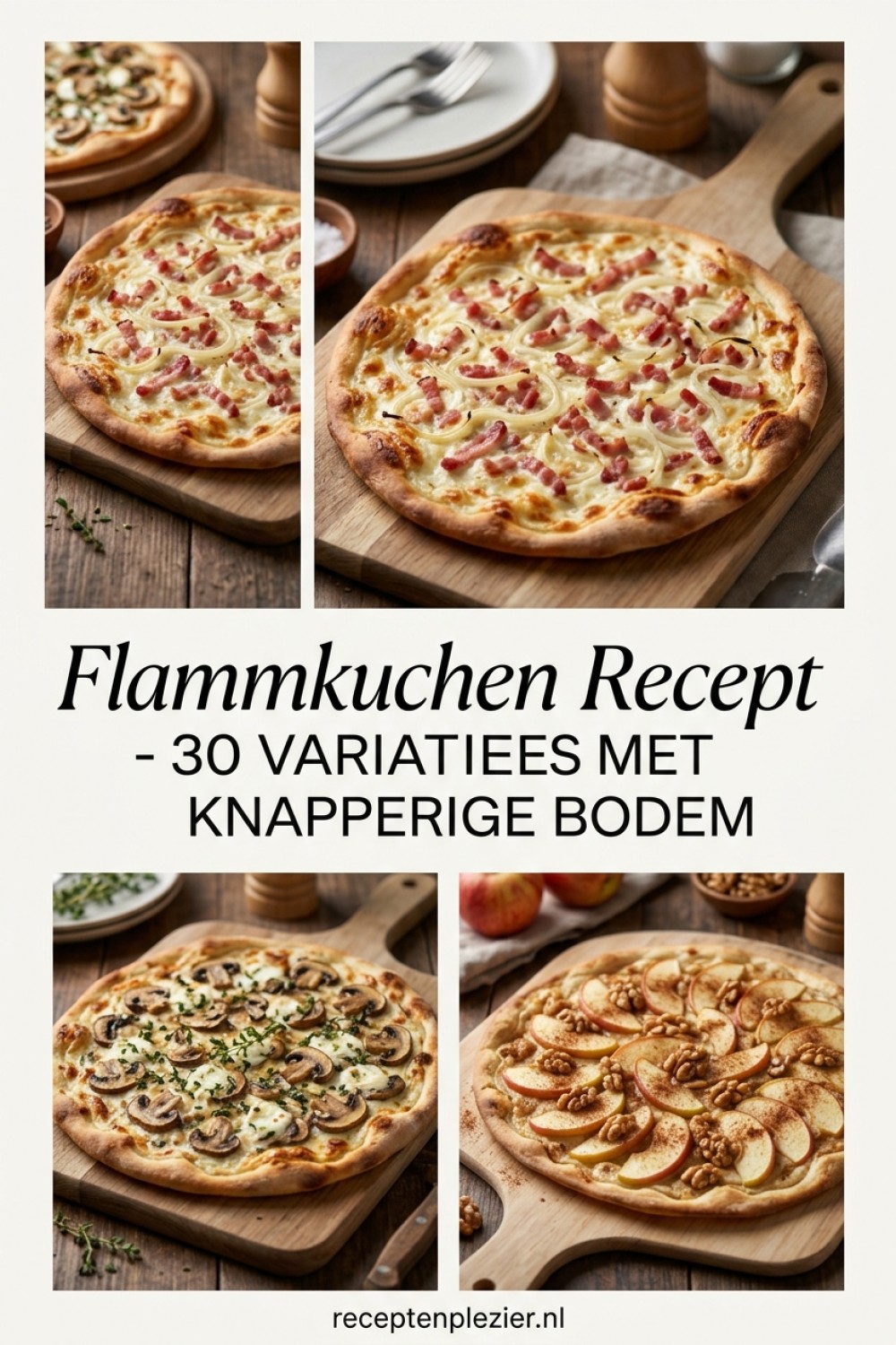 Flammkuchen Recept - 30 Variaties Met Knapperige Bodem