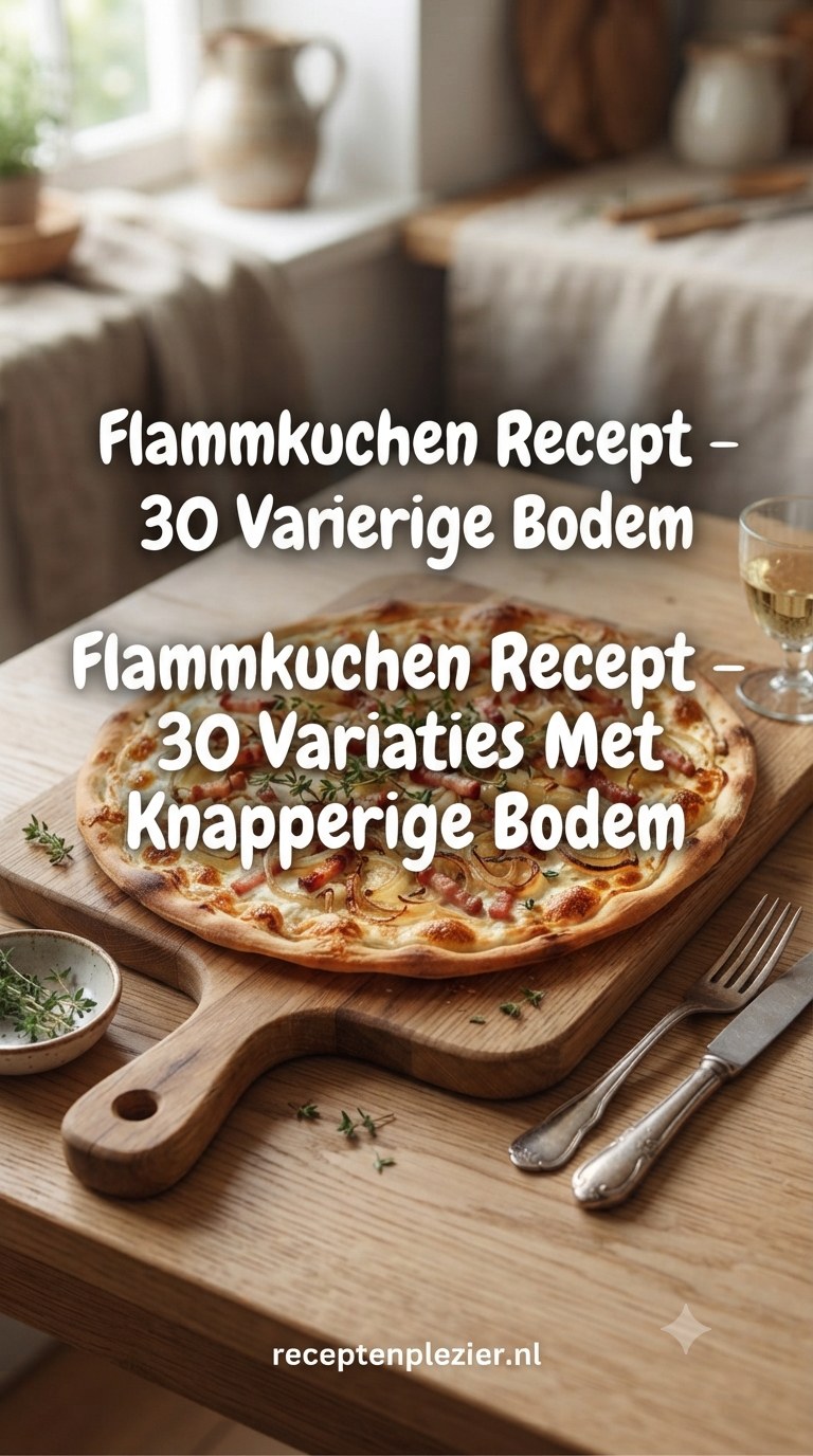 Flammkuchen Recept - 30 Variaties Met Knapperige Bodem