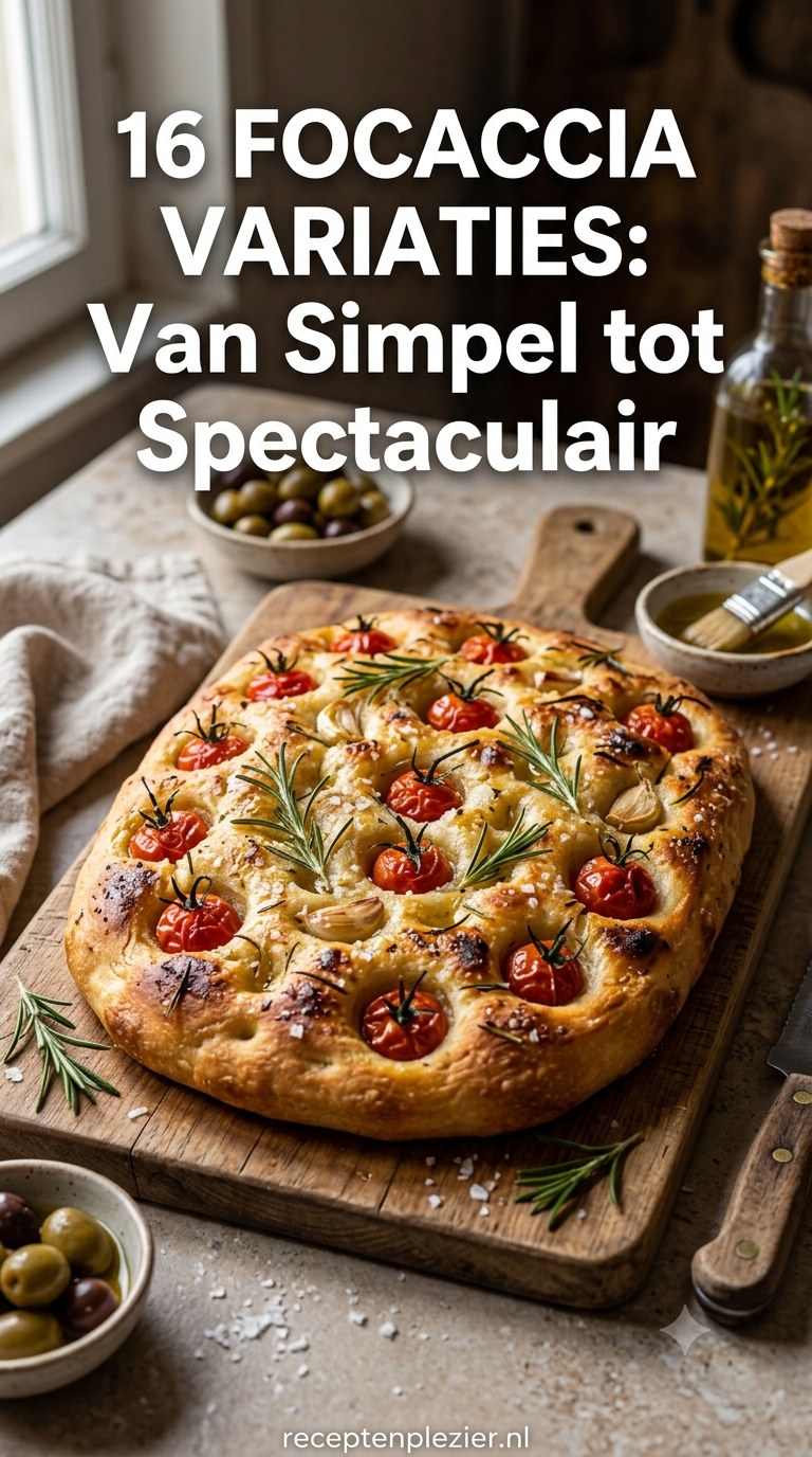 16 Focaccia Variaties: Van Simpel tot Spectaculair
