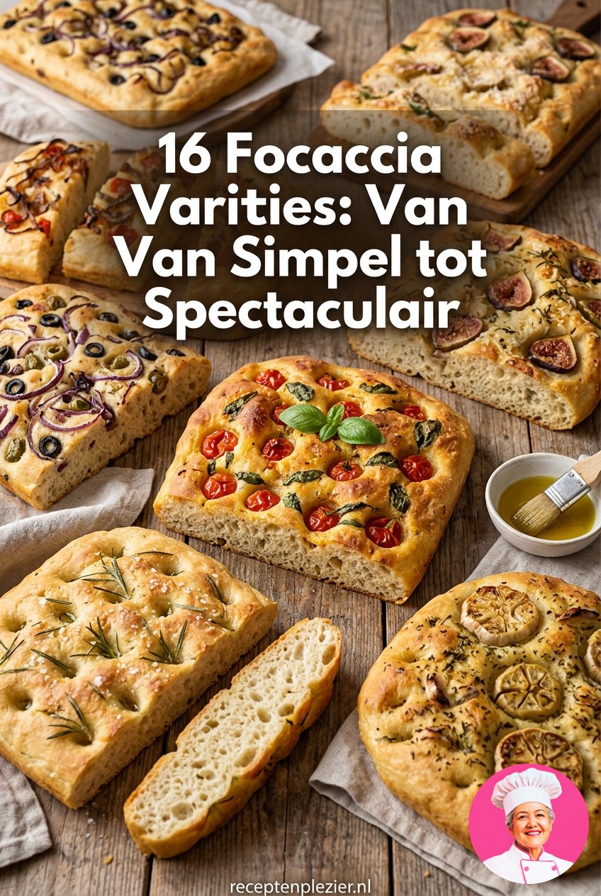 16 Focaccia Variaties: Van Simpel tot Spectaculair