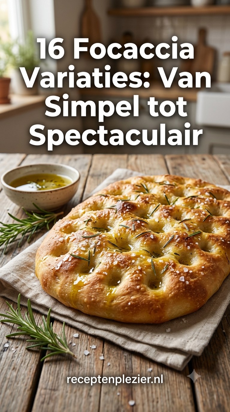 16 Focaccia Variaties: Van Simpel tot Spectaculair