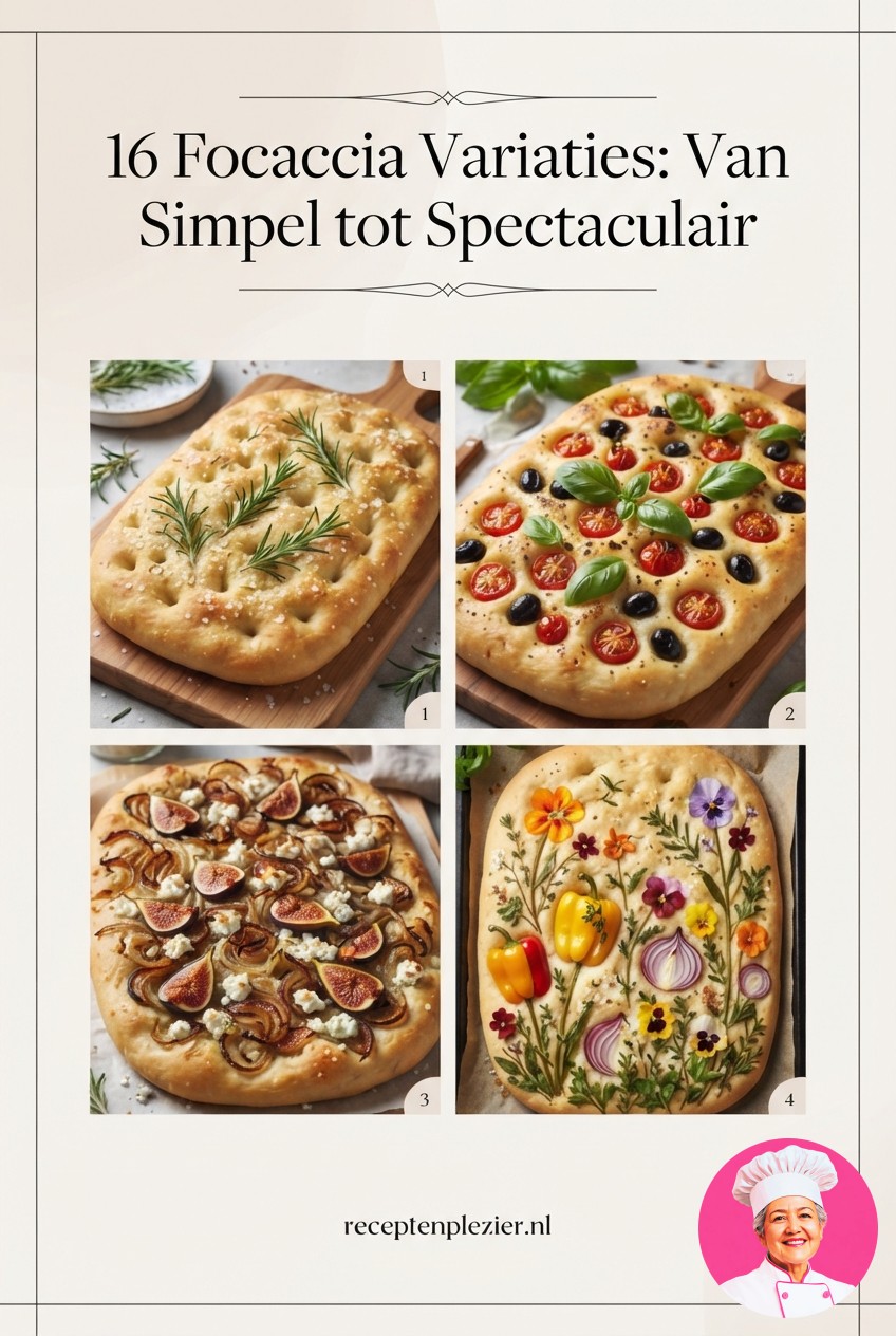 16 Focaccia Variaties: Van Simpel tot Spectaculair