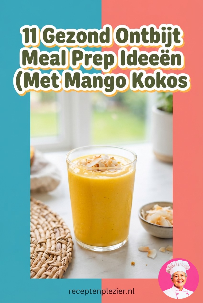11 Gezond Ontbijt Meal Prep Ideeën (Met Mango Kokos