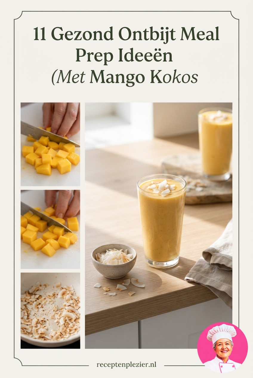 11 Gezond Ontbijt Meal Prep Ideeën (Met Mango Kokos
