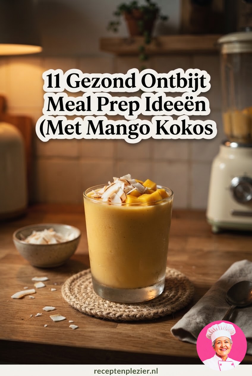 11 Gezond Ontbijt Meal Prep Ideeën (Met Mango Kokos