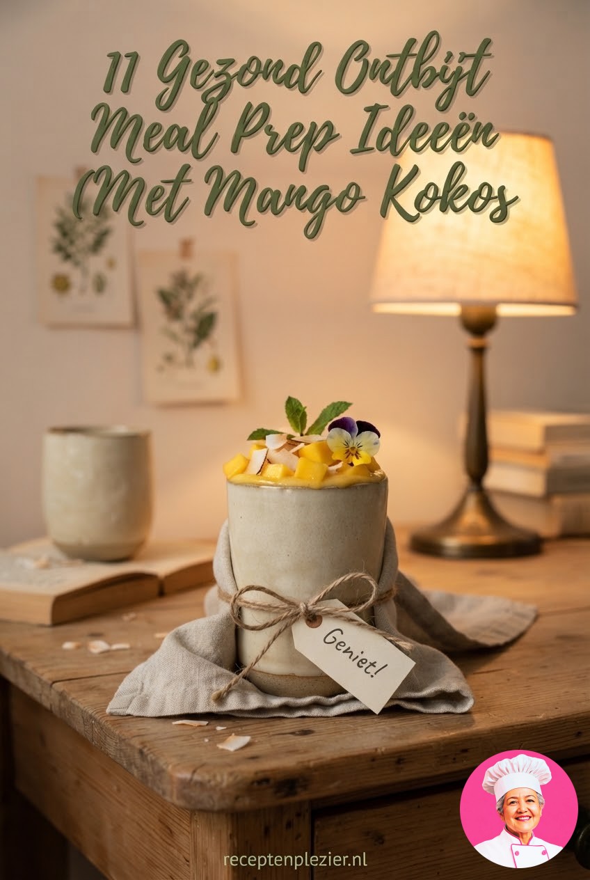 11 Gezond Ontbijt Meal Prep Ideeën (Met Mango Kokos