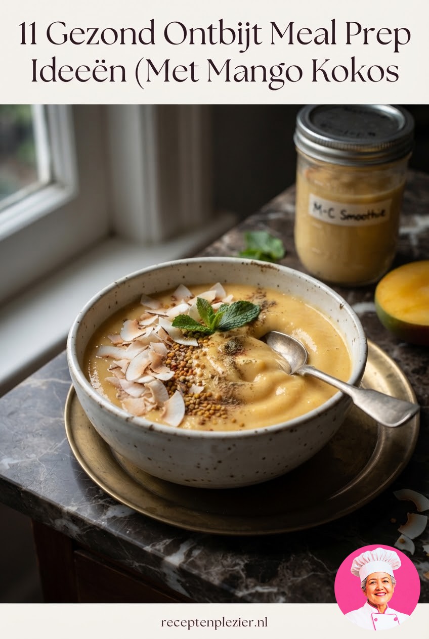 11 Gezond Ontbijt Meal Prep Ideeën (Met Mango Kokos