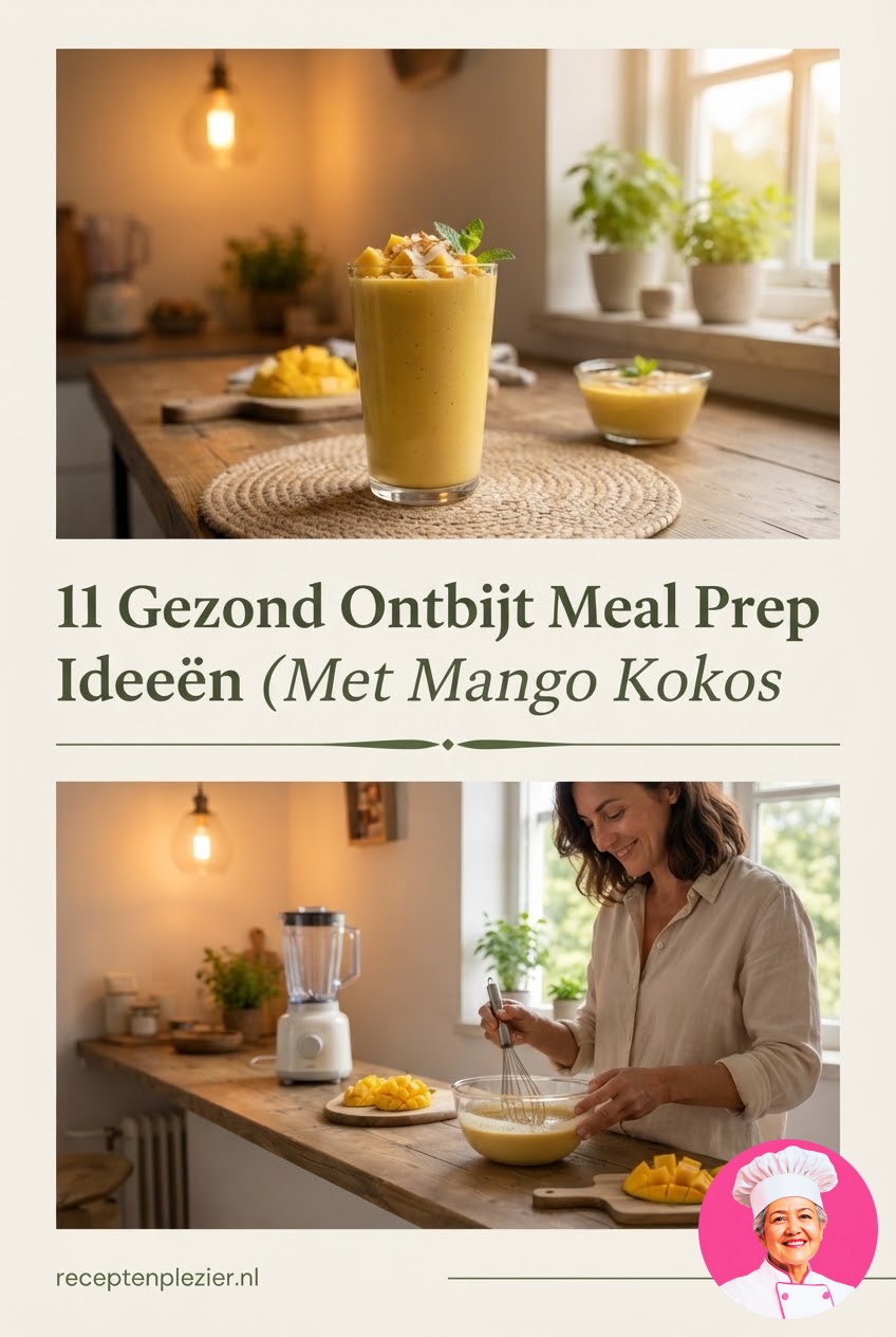 11 Gezond Ontbijt Meal Prep Ideeën (Met Mango Kokos