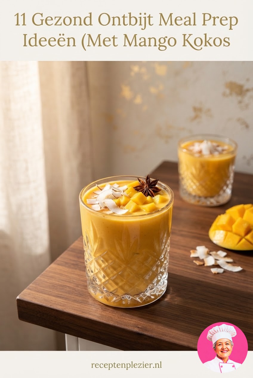 11 Gezond Ontbijt Meal Prep Ideeën (Met Mango Kokos
