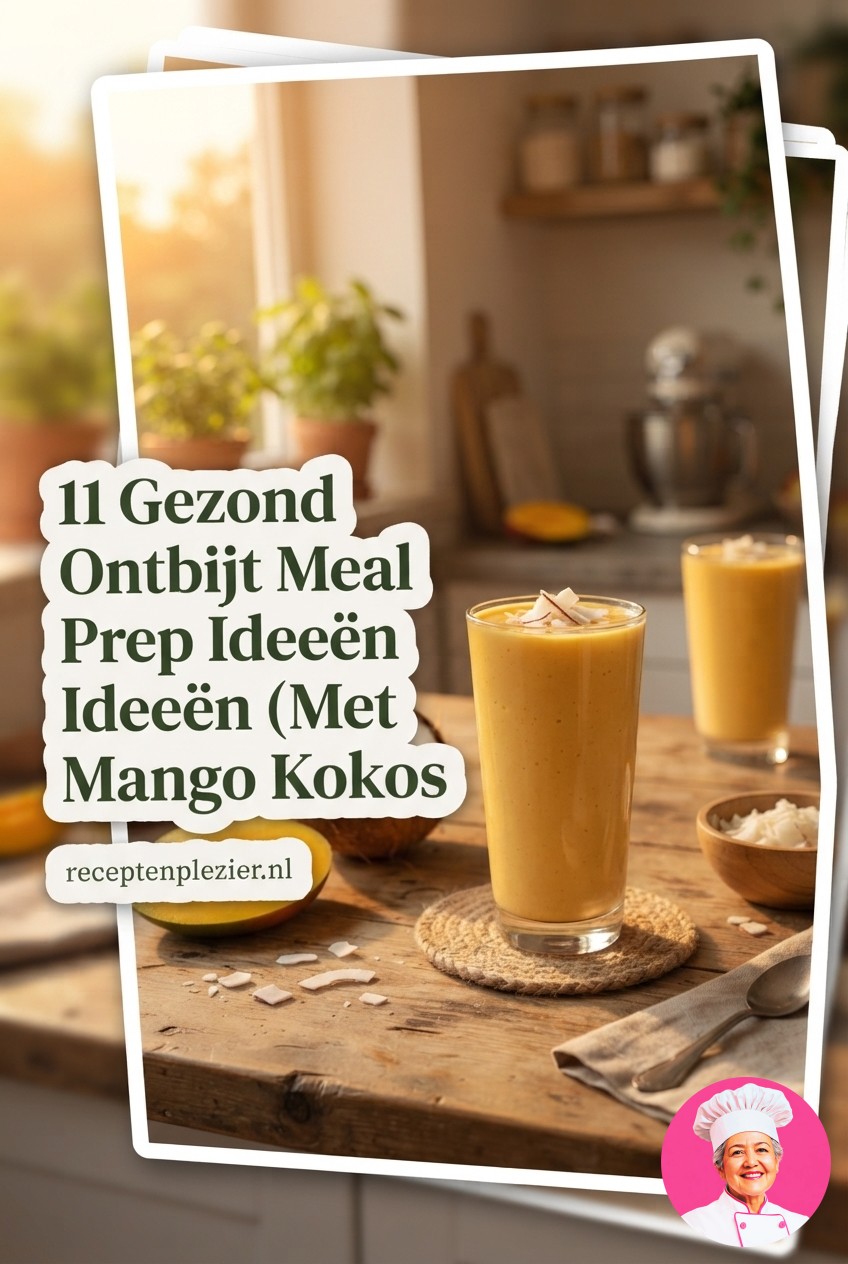 11 Gezond Ontbijt Meal Prep Ideeën (Met Mango Kokos
