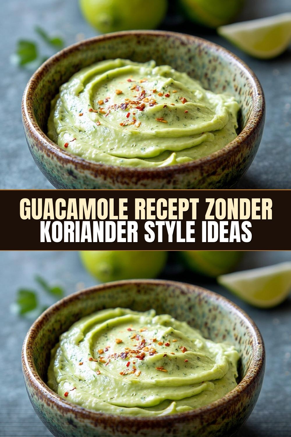 guacamole recept zonder koriander style ideas