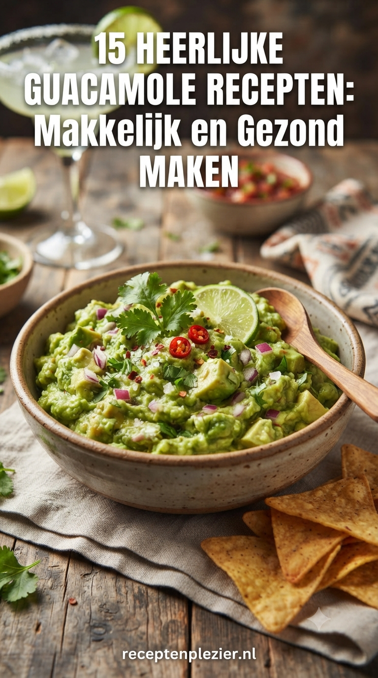 15 Heerlijke Guacamole Recepten: Makkelijk en Gezond Maken