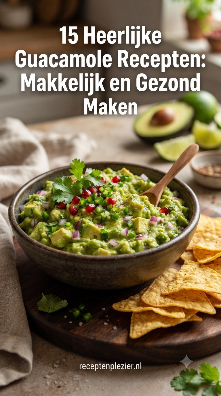 15 Heerlijke Guacamole Recepten: Makkelijk en Gezond Maken