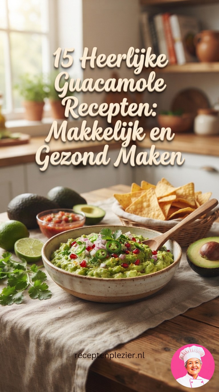 15 Heerlijke Guacamole Recepten: Makkelijk en Gezond Maken
