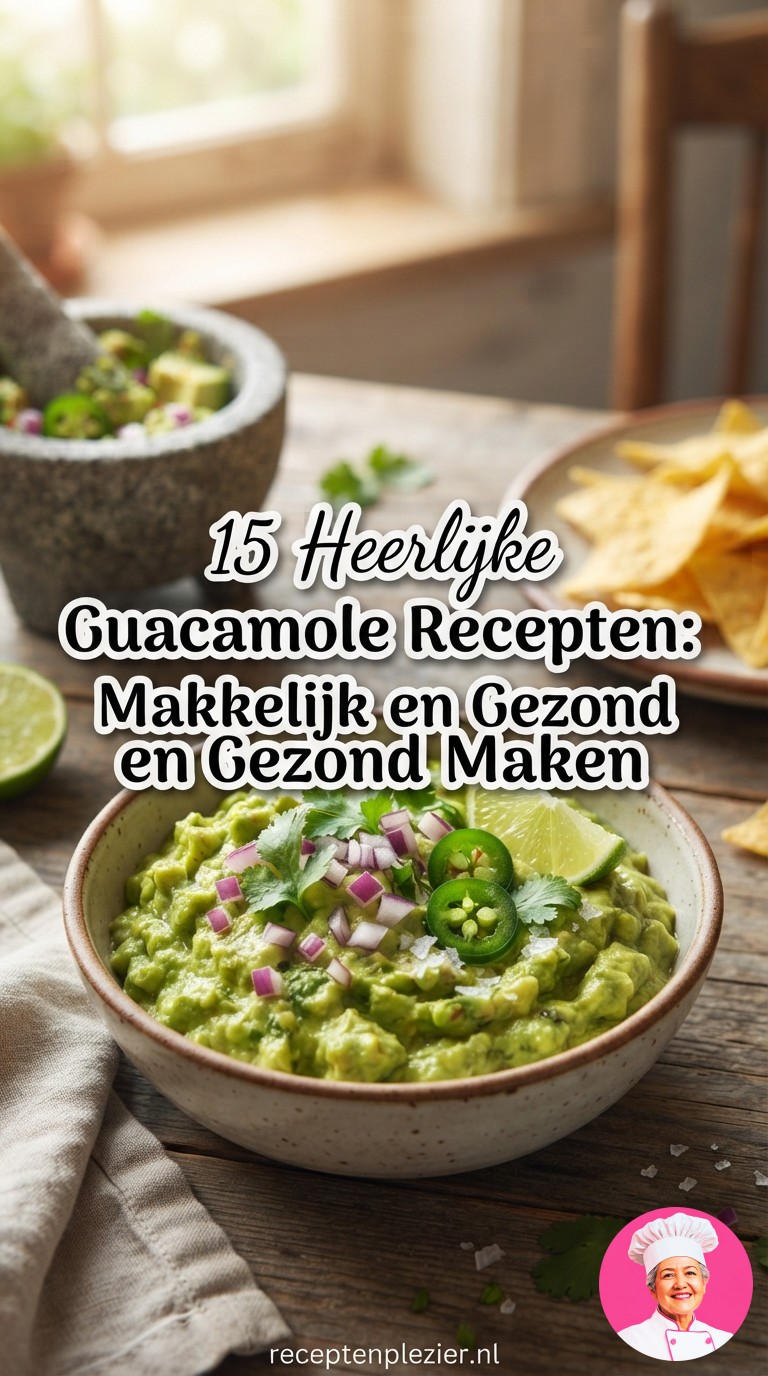 15 Heerlijke Guacamole Recepten: Makkelijk en Gezond Maken