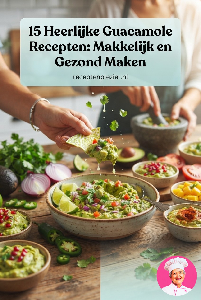 15 Heerlijke Guacamole Recepten: Makkelijk en Gezond Maken