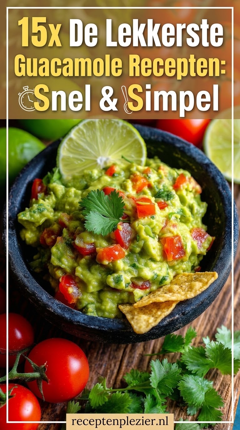 15x De Lekkerste Guacamole Recepten: Snel & Simpel