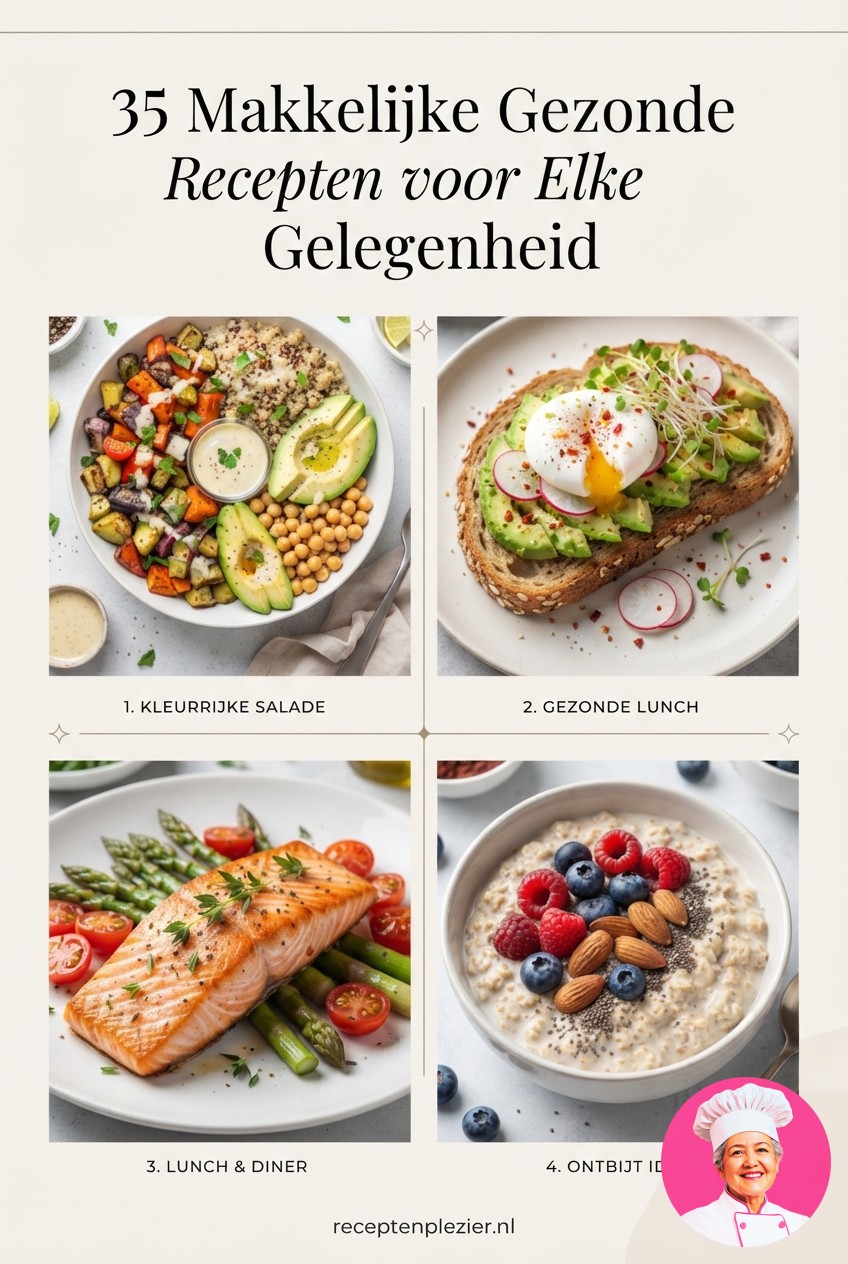 35 Makkelijke Gezonde Recepten voor Elke Gelegenheid