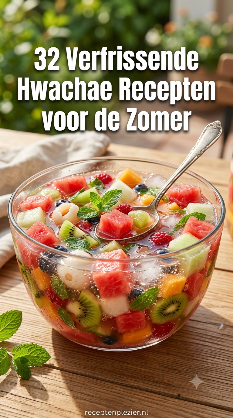 32 Verfrissende Hwachae Recepten voor de Zomer