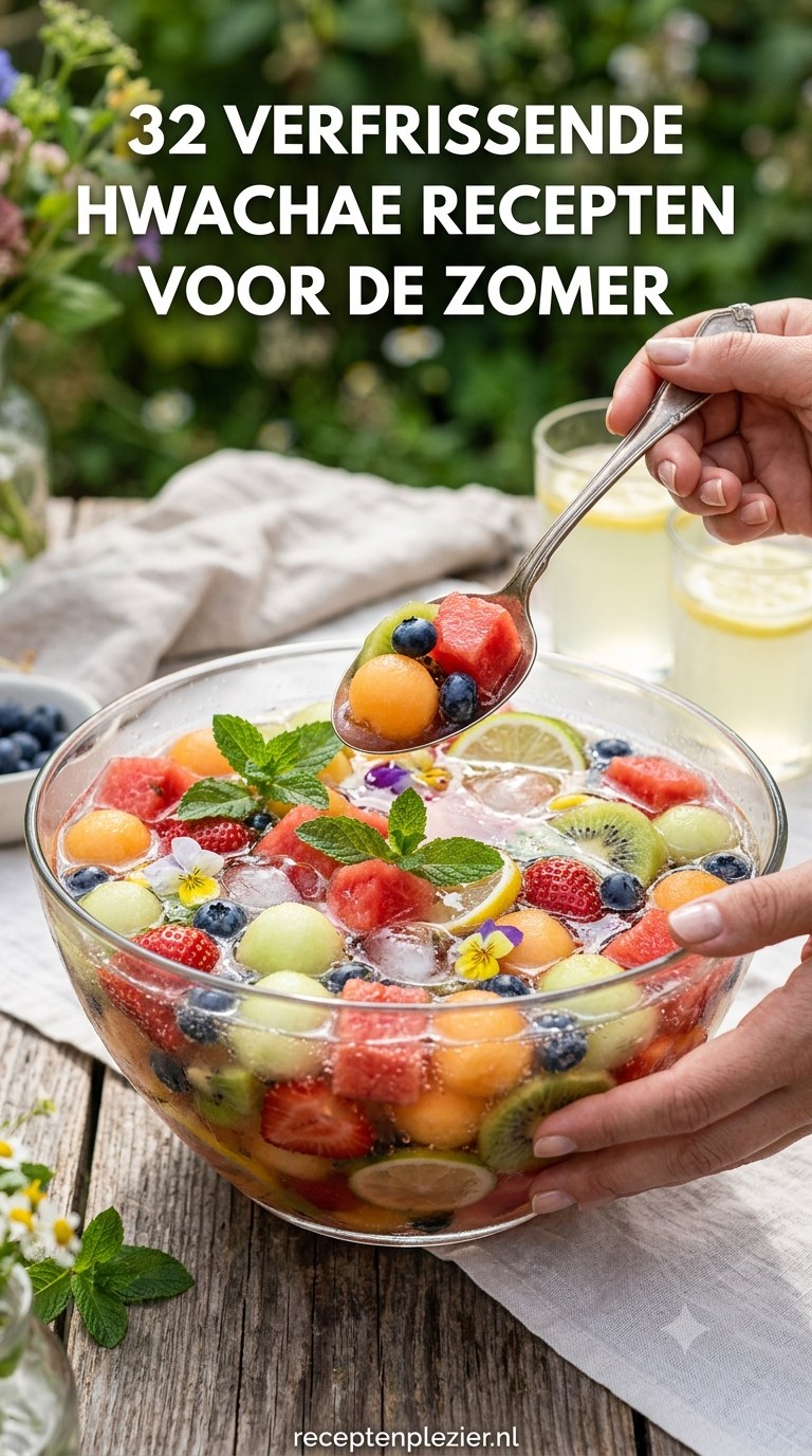 32 Verfrissende Hwachae Recepten voor de Zomer