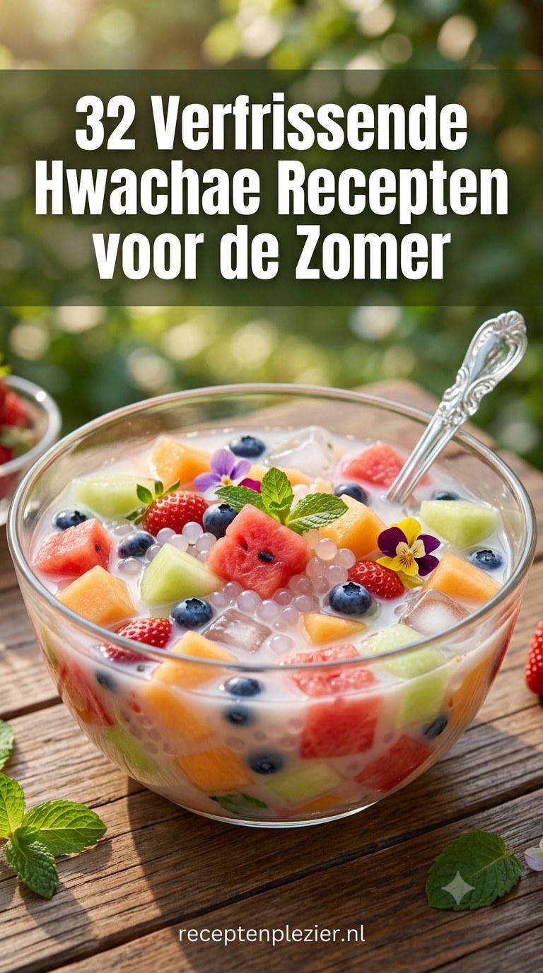 32 Verfrissende Hwachae Recepten voor de Zomer