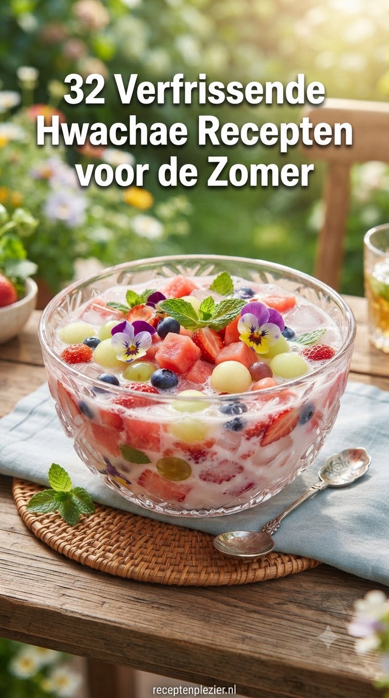32 Verfrissende Hwachae Recepten voor de Zomer