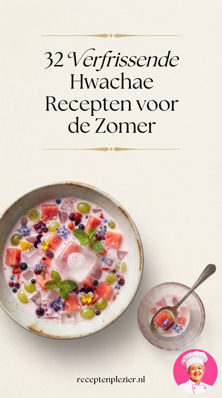 32 Verfrissende Hwachae Recepten voor de Zomer