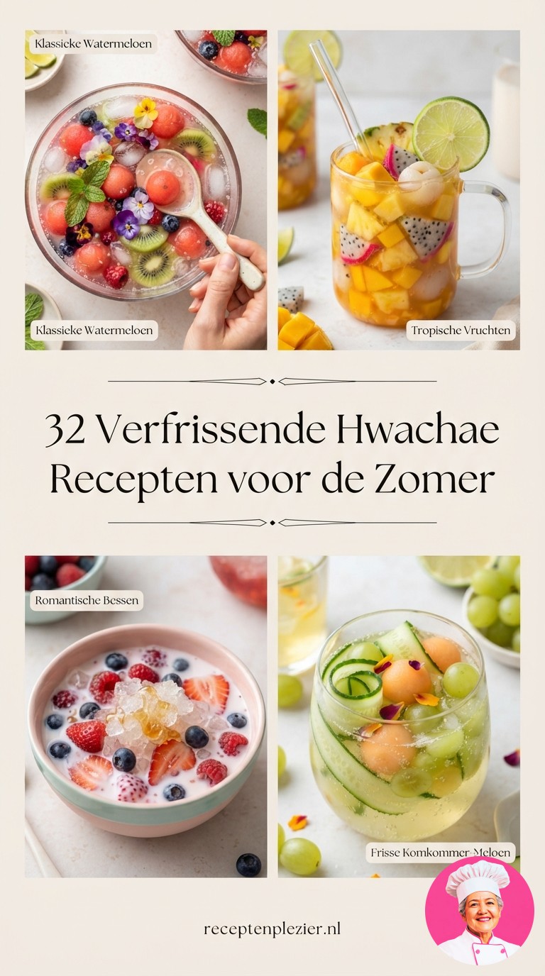32 Verfrissende Hwachae Recepten voor de Zomer
